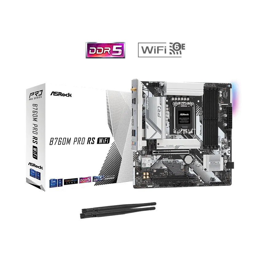 Mainboard ASROCK B760M Pro RS D5 WiFi 